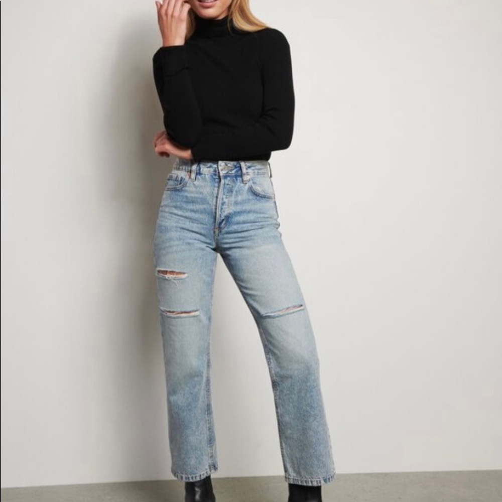 NBW!! Dynamite Gisele high rise button fly Jeans size 26, never been worn